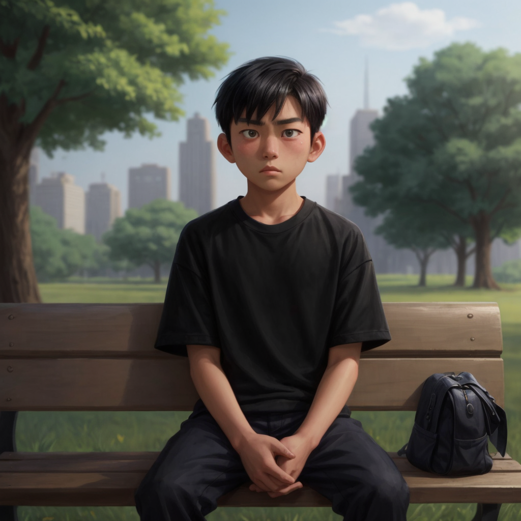 a cold but loving boy