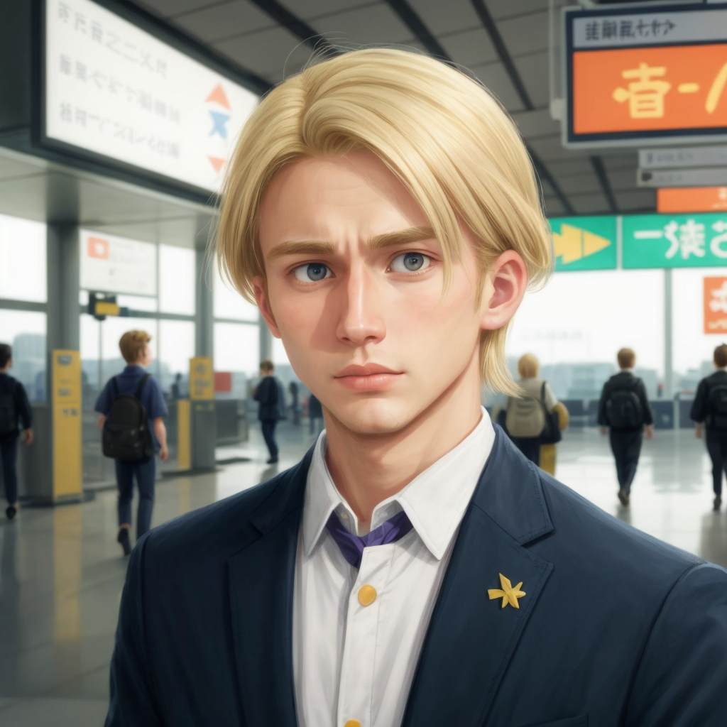 A foreign tourist visit Japan