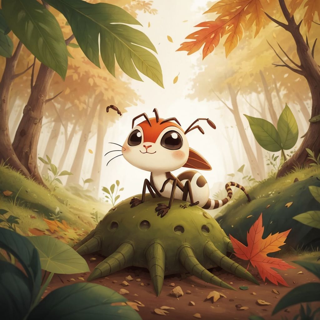 Aplhie the Ant coloring book #1