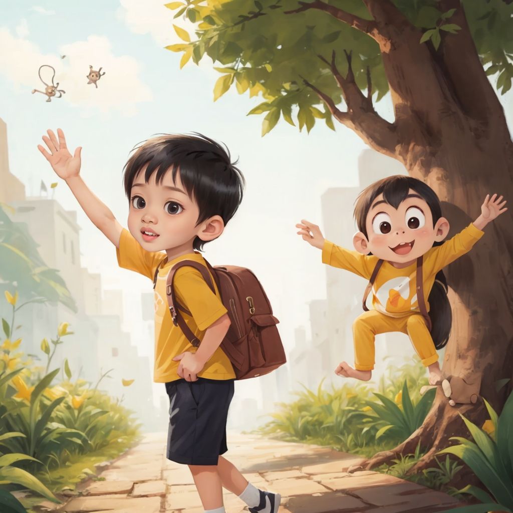 Carl and his monkey go to Africa