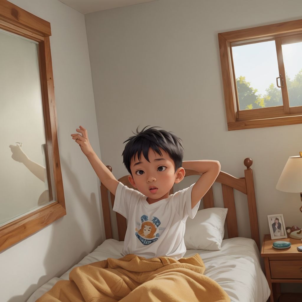 Harris goes cycling with his dad.