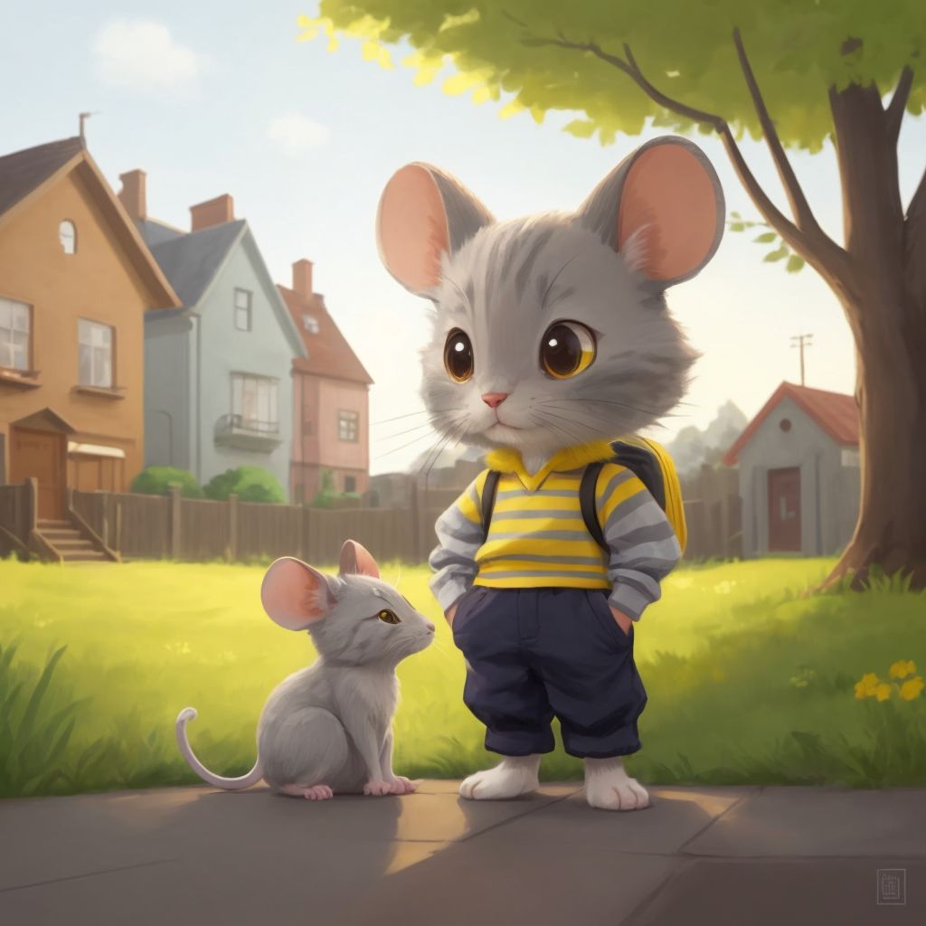 How small mouse makes friends