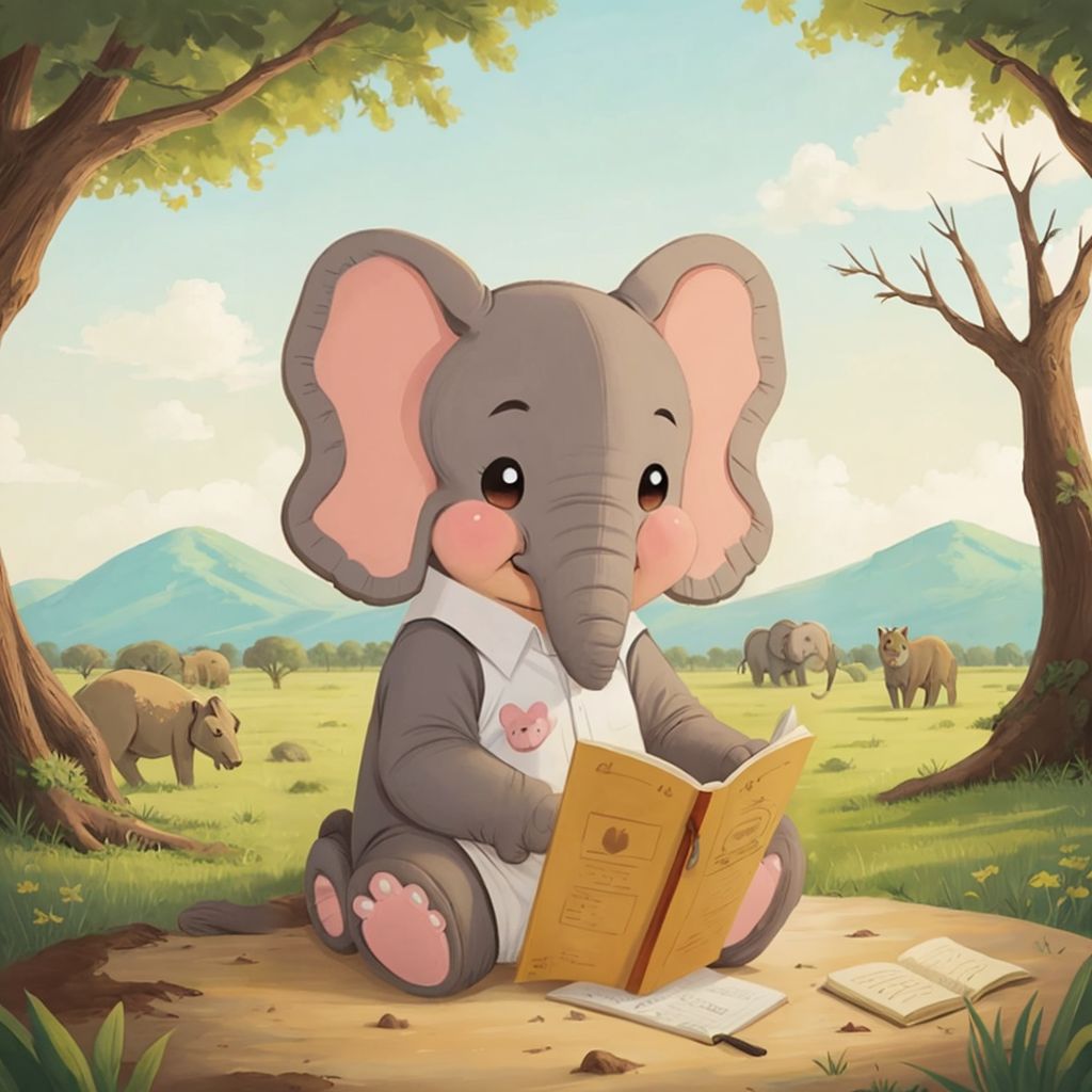 Jack the scared elephant 