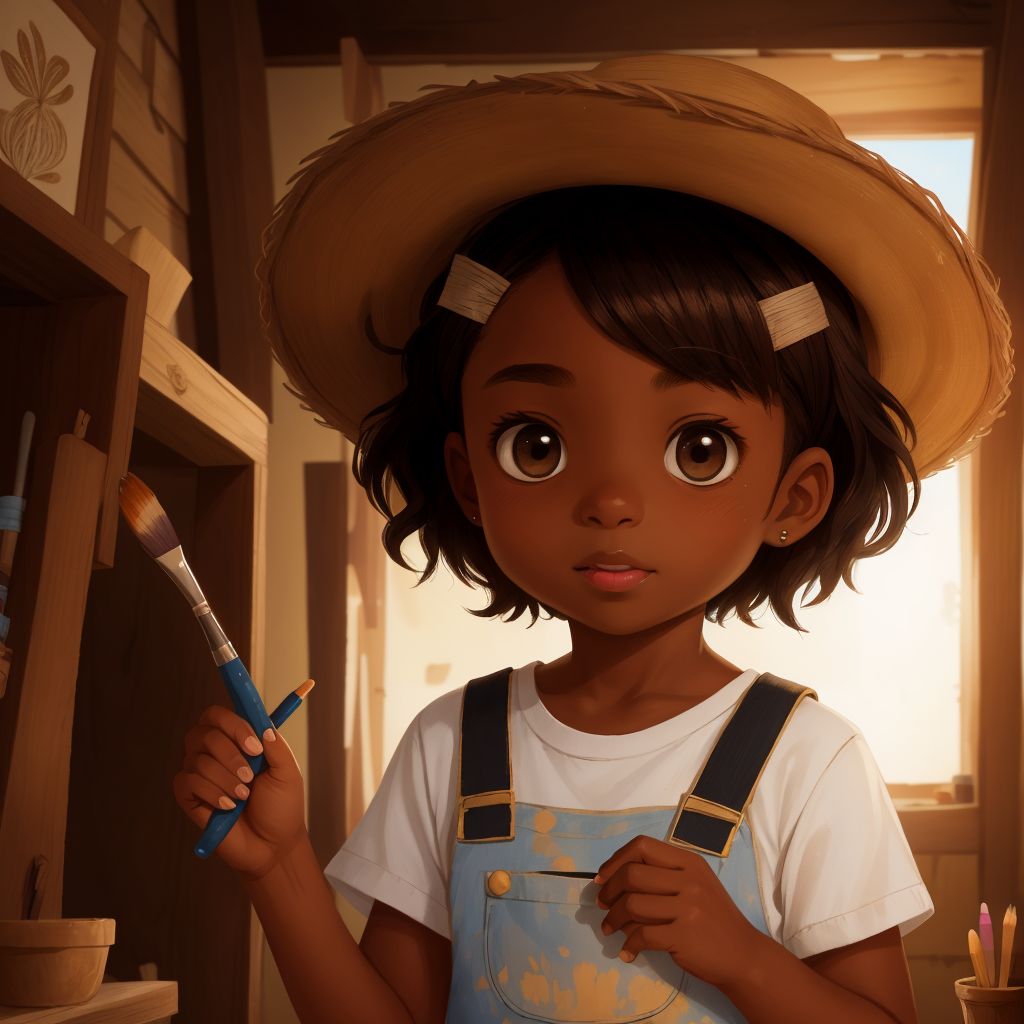 Maya And the Magical Paint brush