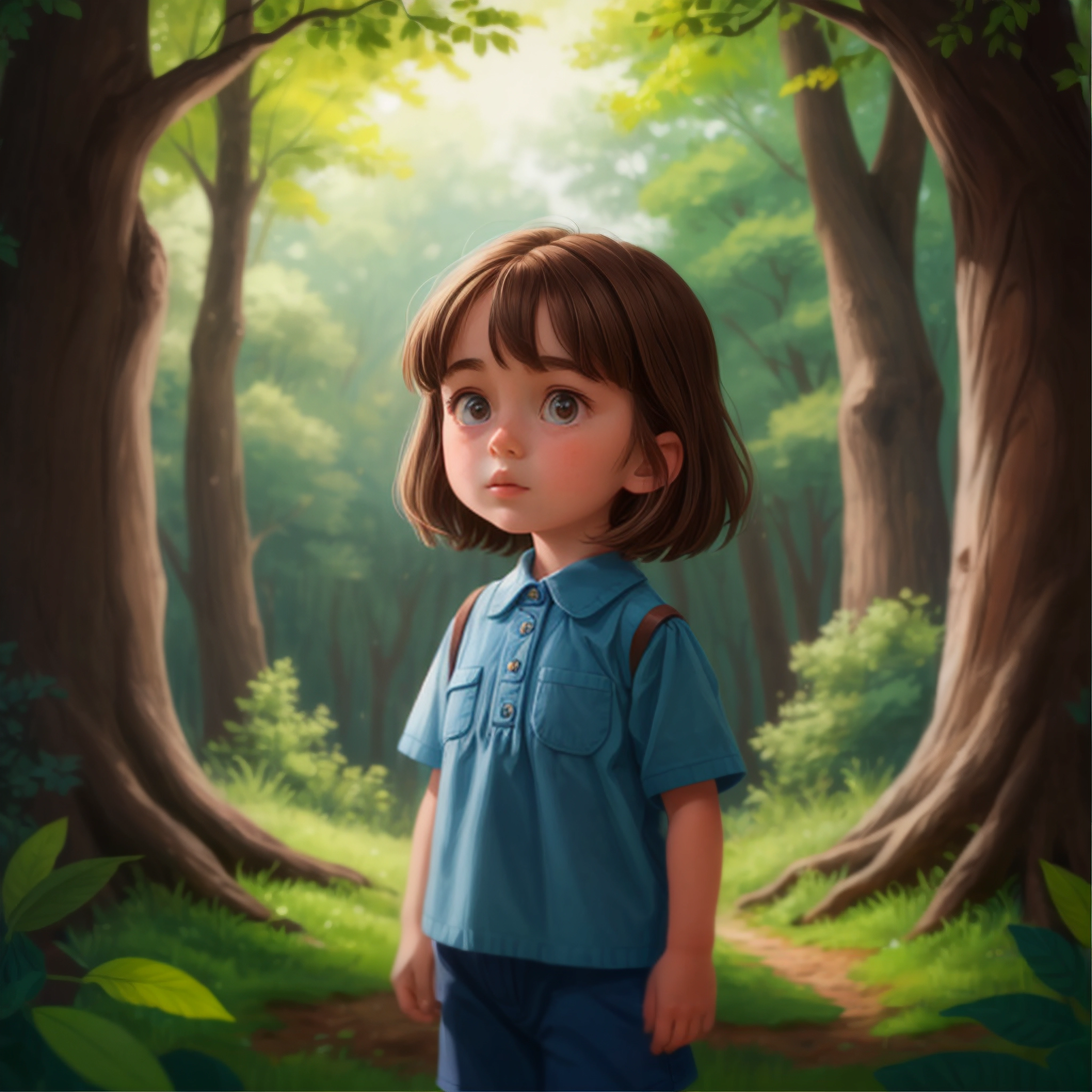 Olive and Malcolm and their adventure with the little blue truck