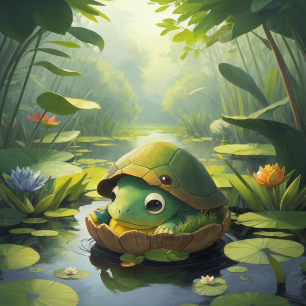 Toby the terrified turtle