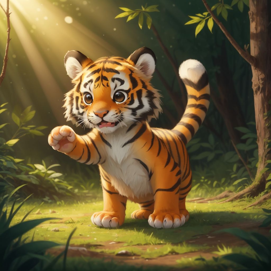 Toby The Tiger and His Adventure
